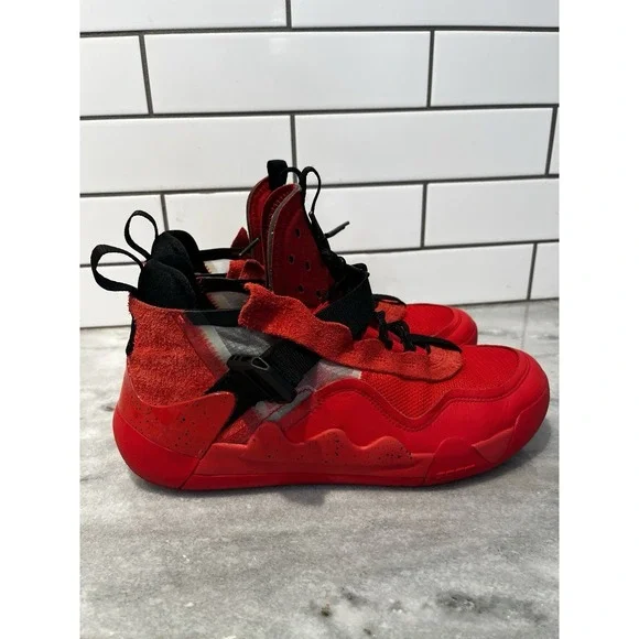 Clean Jordan Defy Sp Nike Red Black Bulls Bred CJ7698-600 - Mens Size 10.5 - Picture 4 of 11